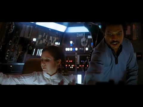 The Empire Strikes Back: The Millenium Falcon escapes from the Empire