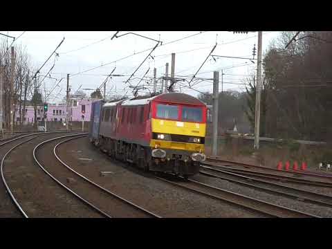90036/90037 4m25 Mossend - Daventry Modal, 23rd December 2019