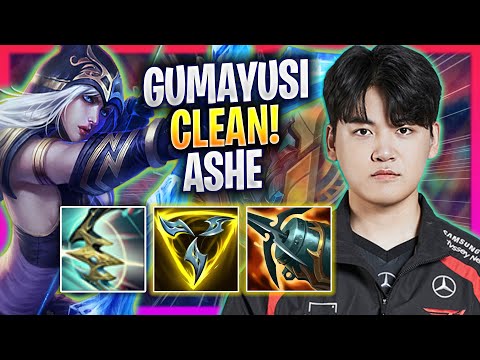 GUMAYUSI IS SUPER CLEAN WITH ASHE! - T1 Gumayusi Plays Ashe ADC vs Sivir! | Season 2024