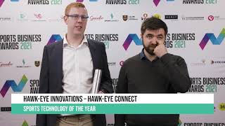 Sports Business Awards 2021 - Winners Interviews. SPORTS TECHNOLOGY OF THE YEAR