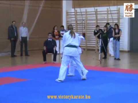 IV. Tigris Dojo Mikulás Kupa 2010, Anita Müller vs. Petra Halász, women 65kg
