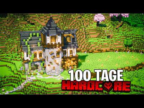 Ich überlebe 100 Tage in Minecraft HARDCORE und es war PERFEKT
