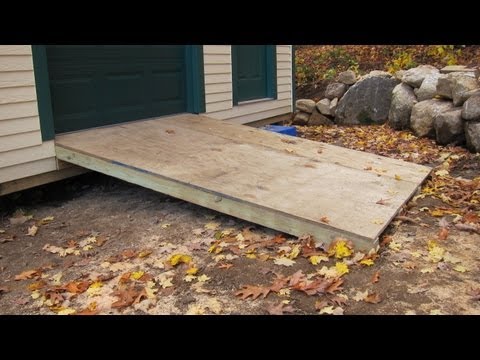 Part of a video titled How to Build a Ramp - YouTube