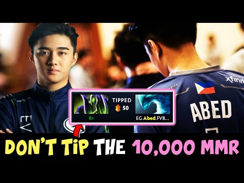 Don't tip the 10,000 MMR - ABED MORPHLING DOTA 2