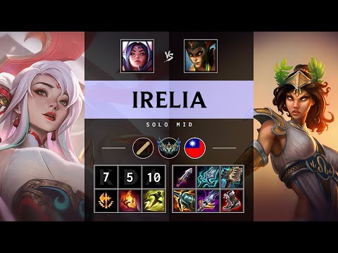 Irelia Mid vs Cassiopeia - TW Challenger Patch 25.12