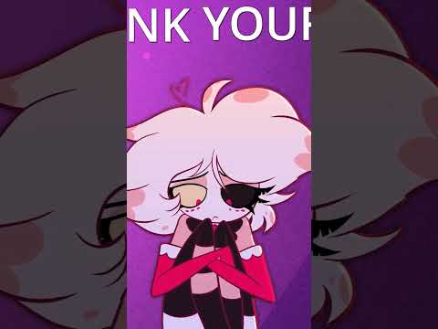 Genderbent Angel x Husk Loser, Baby? 😚