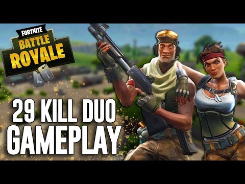 Crazy 29 Kill Duos Gameplay!! - Fortnite Gameplay - Ninja & Dr Lupo