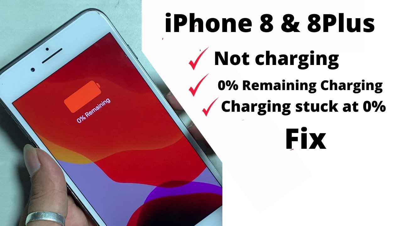 How to fix iPhone 8 or 8 Plus that won't charge after screen replace.