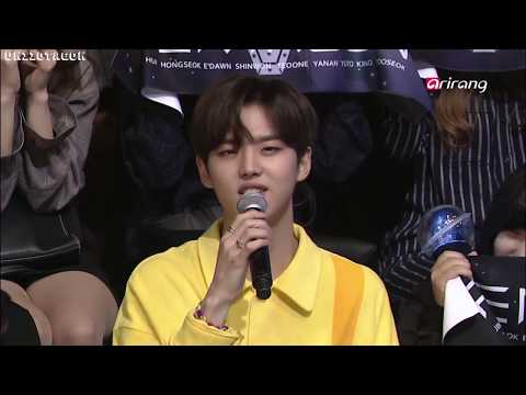 180511 'SHINE' PENTAGON & HONGSEOK MC Cut Simply K Pop Ep 311