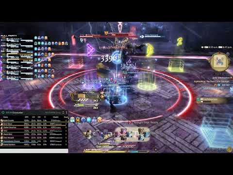 (FFXIV) Asphodelos: The First Cicle (Savage) (P1S) - Bard PoV [8,601rDPS] Kill time 6:57