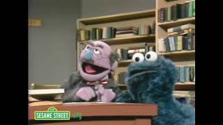 Sesame Street Cookie Monster In The Library (Reversed)