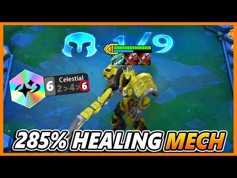 *WORLD RECORD* MY MECH HEALS TO FULL EVERY SECOND - BunnyFuFuu | Teamfight Tactics