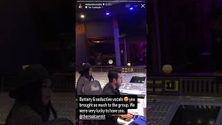 Unreleased footage of Pussycat Dolls’ Carmit recording vocals for REACT with Nicole &amp; Jessica