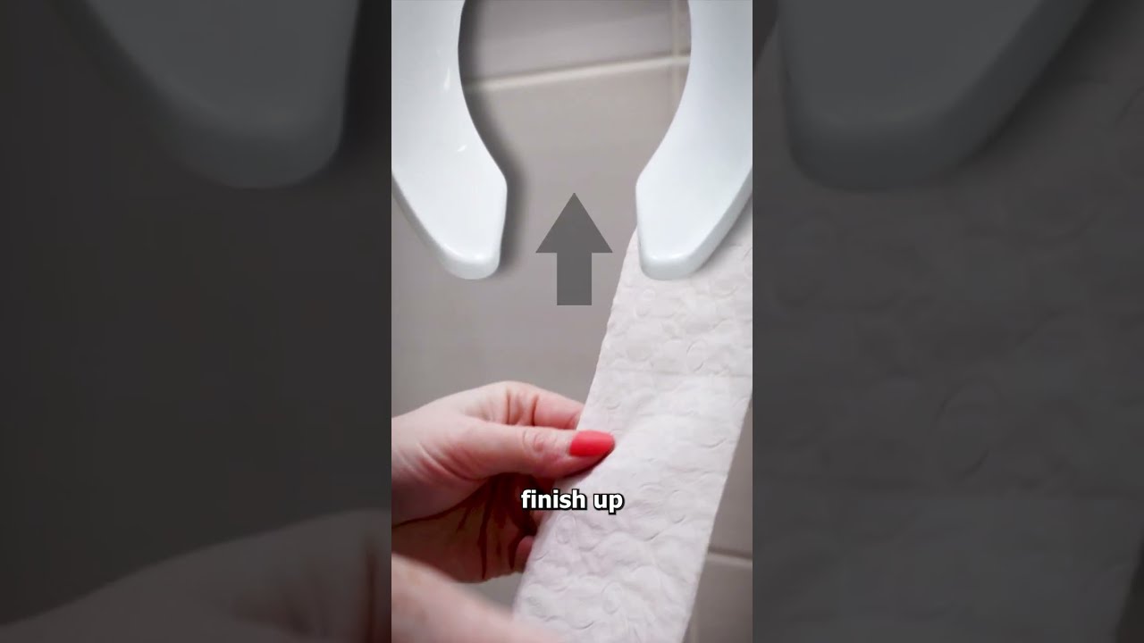 Watch video This Is Why Public Toilet Seats U-Shaped 🤔🚽 Now This Is Why Public Toilet Seats U-Shaped 🤔🚽