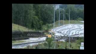 preview picture of video 'TGV Rhin-Rhône : Déferrement de la base travaux et de sa bretelle d'accès 3'
