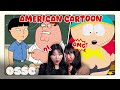 Korean Girls React To Shocking American Black Comedy Cartoon | 𝙊𝙎𝙎𝘾
