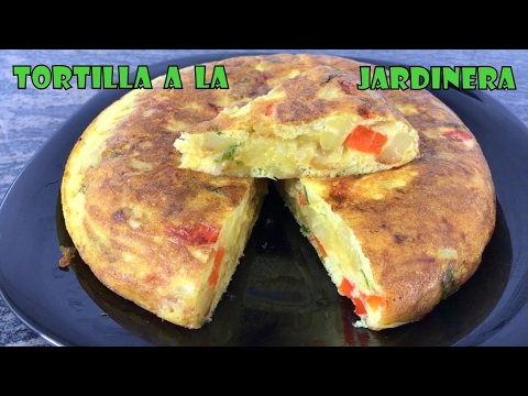 Tortilla a la Jardinera