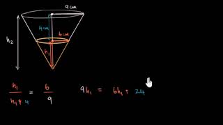 Kesik Koninin Hacmi (Matematik) (Temel Geometri)