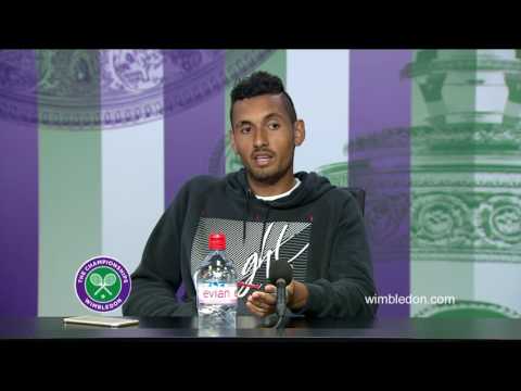 Nick Kyrgios second round press conference