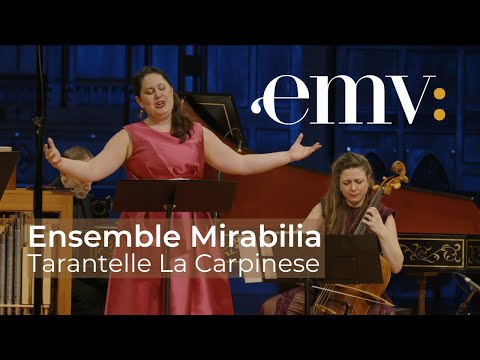 'Tarantelle La Carpinese' (Anon), Ensemble Mirabilia live performance | EMV
