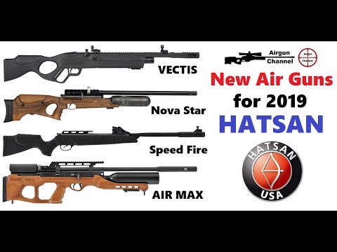 New Air Guns - HATSAN - 2019 Shot Show