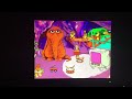 Sesame Street Telly Monster Snuffy S Cave It S You Visits Alphabet Letters Normal And Slow 1999