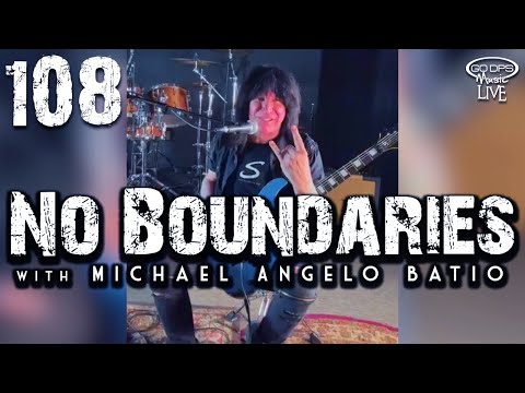Ep. #108 - NEW Sawtooth Guitars | No Boundaries with Michael Angelo Batio