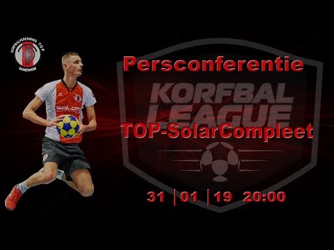 Persconferentie TOP/SolarCompleet, donderdag 31 januari 2019