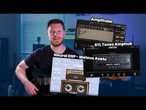TONE SHOWDOWN: Amplitube 5 vs. STL Amphub vs. Neural DSP!!