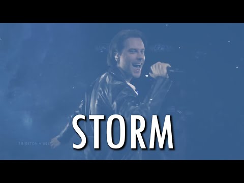 Victor Crone - Storm (Fanmade Lyric Video) (Eurovision 2019 Estonia)