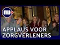 Koninklijke familie en Nederland klappen voor zorgverleners | NU.nl