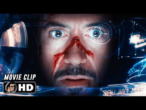 IRON MAN 3 Clip - "Mansion Attack" (2013)