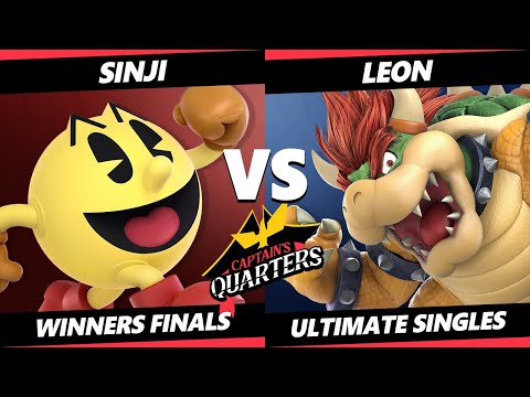 Captain's Quarters 4 Winners Finals - Sinji (Pac-Man) Vs. Leon (Bowser) SSBU Singles