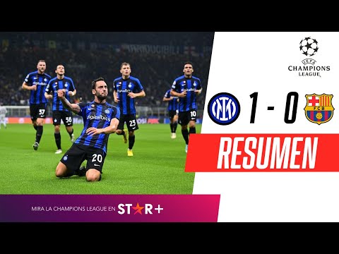Video: Inter, con Lautaro Martínez y Correa, le ganó a Barcelona