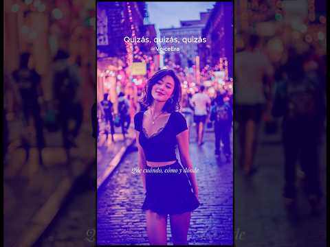 ♦️ Quizás, Quizás, Quizás | Andrea Bocelli, Caroline Campbell  #lyrics #music #love #song