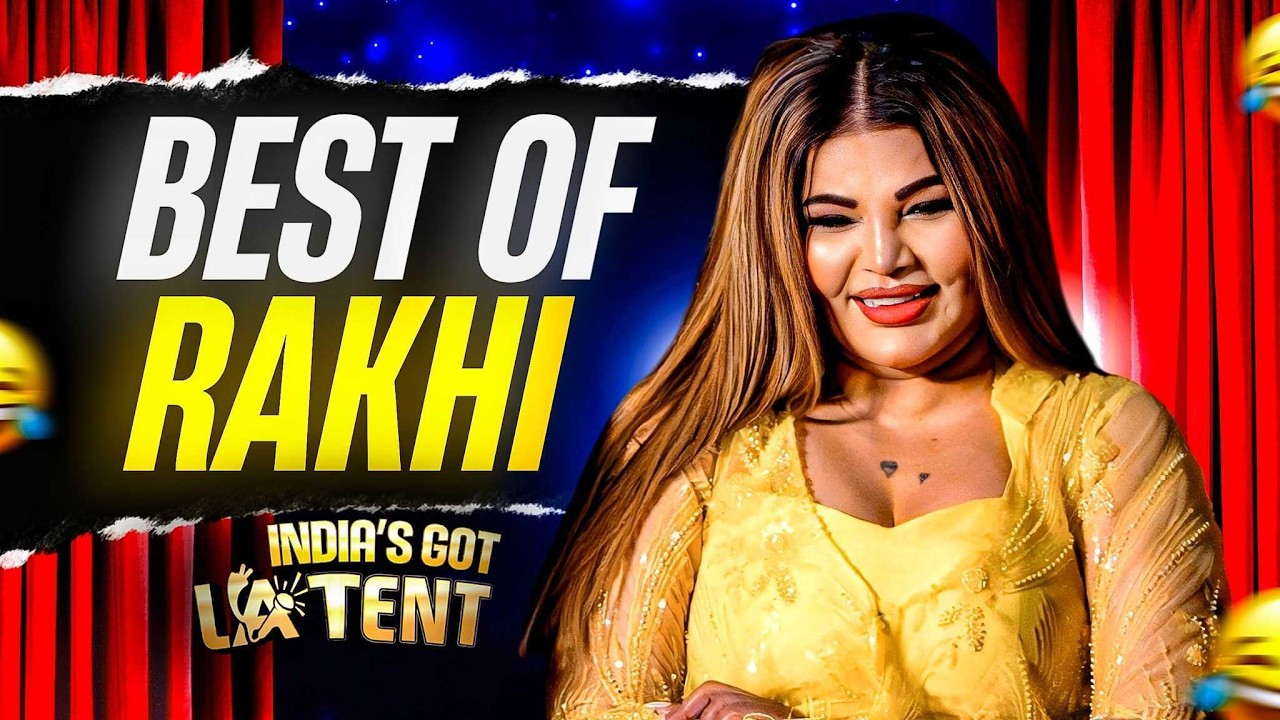 BEST OF RAKHI SAWANT AT LATENT | India's Got Latent