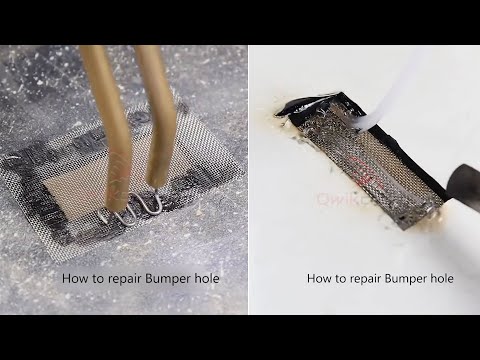 How to Repair Bumper Hole 2021