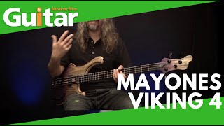Video thumbnail for Mayones Viking 4 Bass | Review by Guitar Interactive Magazine
