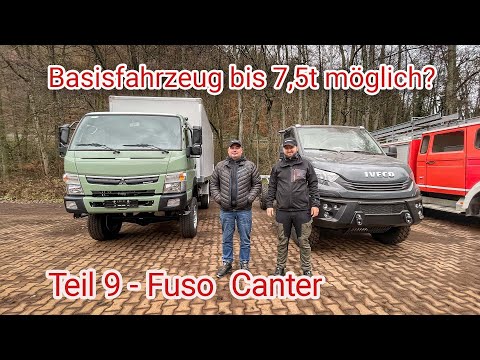 Expeditionsmobil - Basisfahrzeuge bis 7,5t möglich?  Fahrzeugvorstellung Fuso Canter.