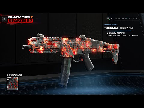 Unlock 'Thermal Breach' Camo in Black Ops 7 Season 2... (ANIMATED REWARD)
