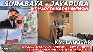 Download lagu 7 Hari KELILING INDONESIA Naik KAPAL PELNI MEWAH | Trip KM Labobar Surabaya - Jayapura Ep 1 mp3