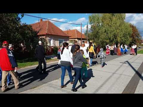 2017 10 07 Sajóecseg, szüreti felvonulás.