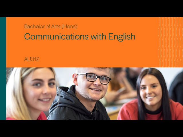 AU312 - BA (Hons) in Communications with English