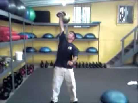 88lbs(40kg) Kettlebell Press