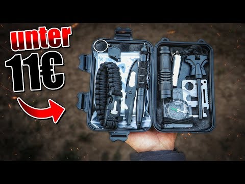 Das GÜNSTIGSTE Survival Kit auf Amazon - Outdoor Bushcraft Ausrüstung | Fritz Meinecke - Gear