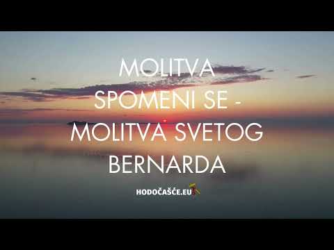 Spomeni se - Molitva Svetog Bernarda