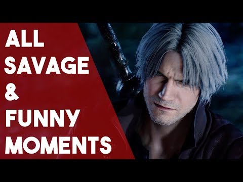 Devil May Cry 5 All Epic Savage And Funny Moments (DMC5)