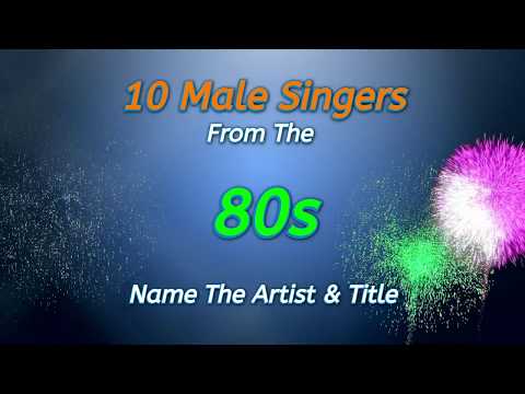 Pop Quiz 171 - 10 Male Singers From The 1980s