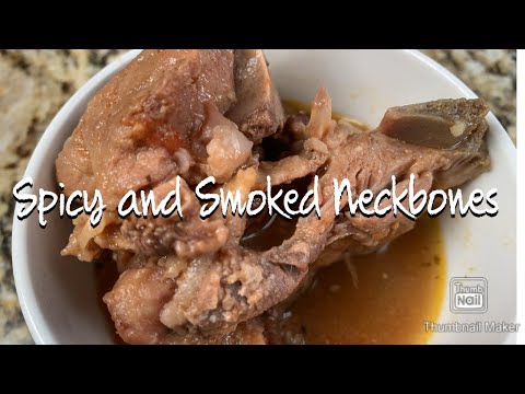Spicy Pork Neck Bones with Smoked Turkey Necks