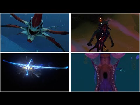 All Death Animations & Ways to Die | Subnautica (Plus Some Submodica)